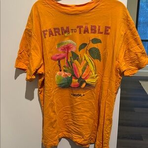 FARM Rio Orange Graphic Tee